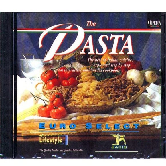 Lifestyle Software Group Other - The Italian Pasta CD-ROM for Win/Mac - New Sealed Jewel Case